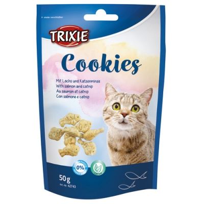 Trixie Cookies med Lax och Kattmynta